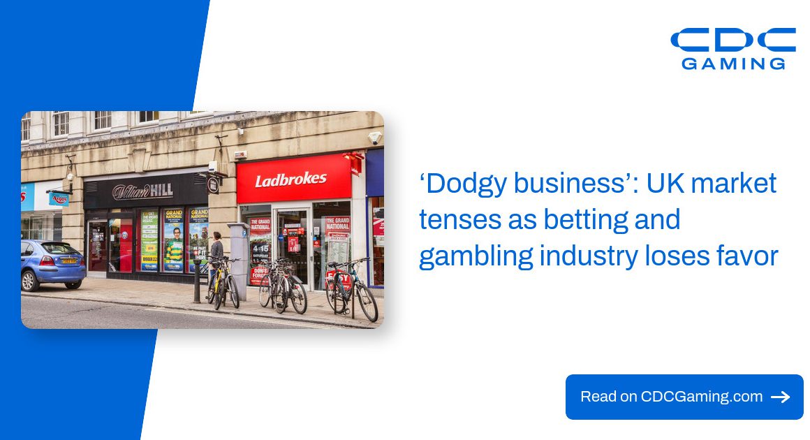 UK Market Tenses as Betting and Gambling Lose Favour