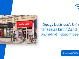 UK Market Tenses as Betting and Gambling Lose Favour