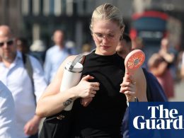 UK heatwaves may have cost economy £4.4bn in lost output so far this year, analysis finds