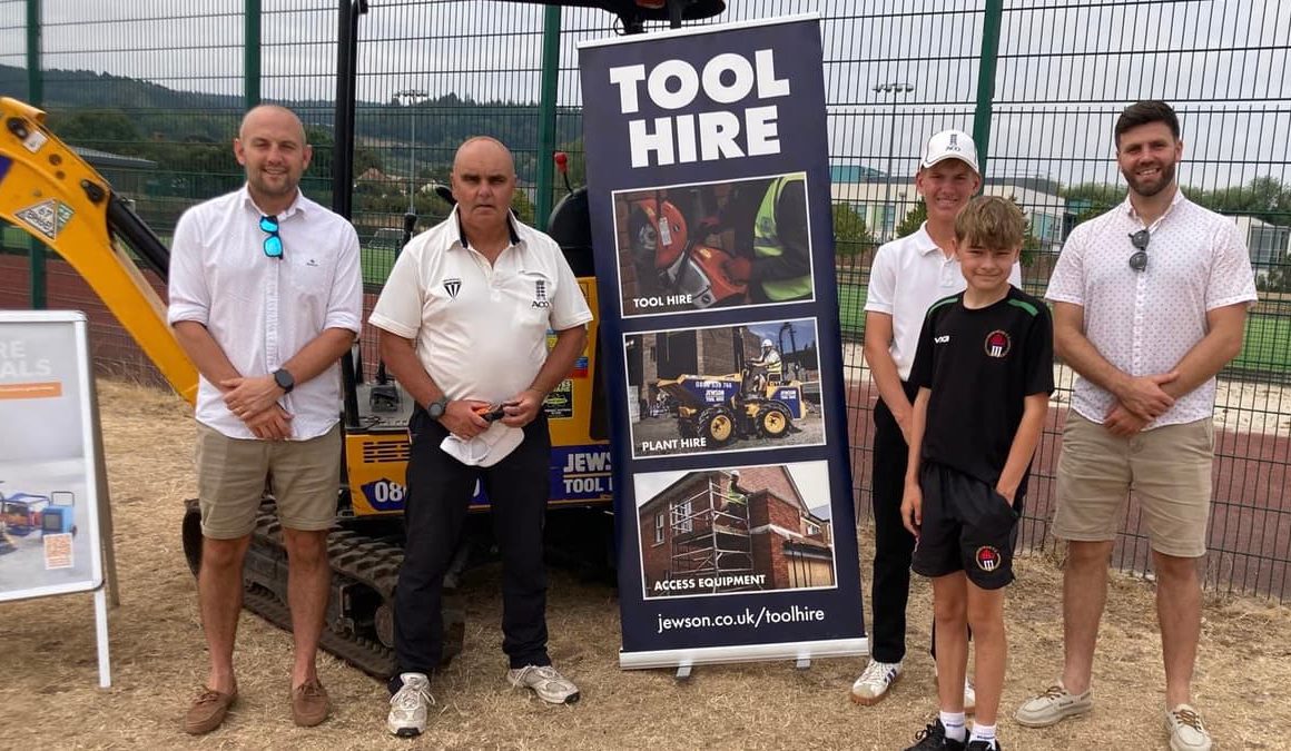 Minehead Cricket Club's Jewson Day Highlights Sponsor Bond