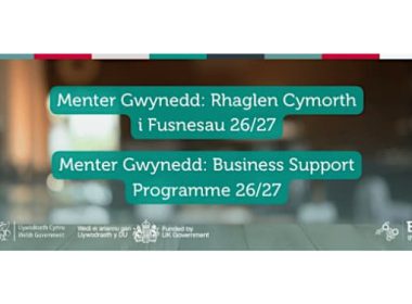 Menter Gwynedd to Host Business Support Sessions