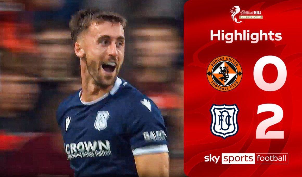 Dundee Win 2-0 at Dundee United in Scottish Premiership