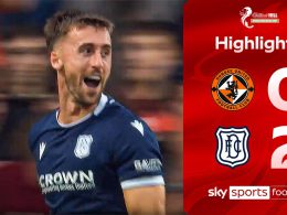 Dundee Win 2-0 at Dundee United in Scottish Premiership