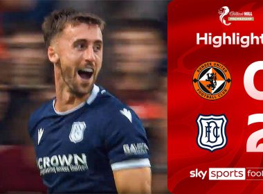 Dundee Win 2-0 at Dundee United in Scottish Premiership