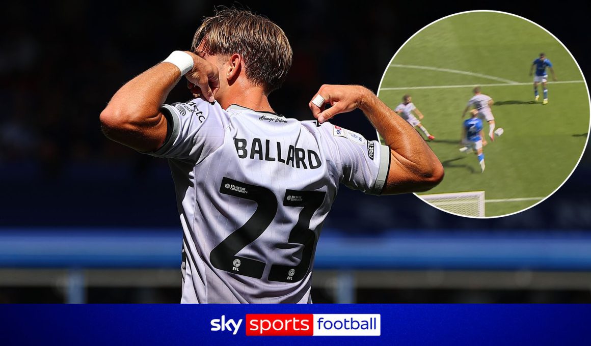 All Angles of Dom Ballard's Backheel Goal