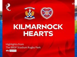 Kilmarnock and Hearts Draw 1-1 in Scottish Premiership