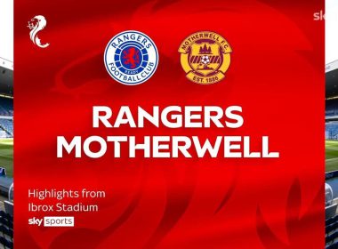 Rangers Beat Motherwell 1-0 in Scottish Premiership