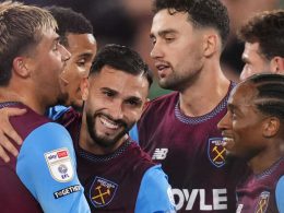 Hammers Thrash Wrexham 6-0 to Go Top of Championship