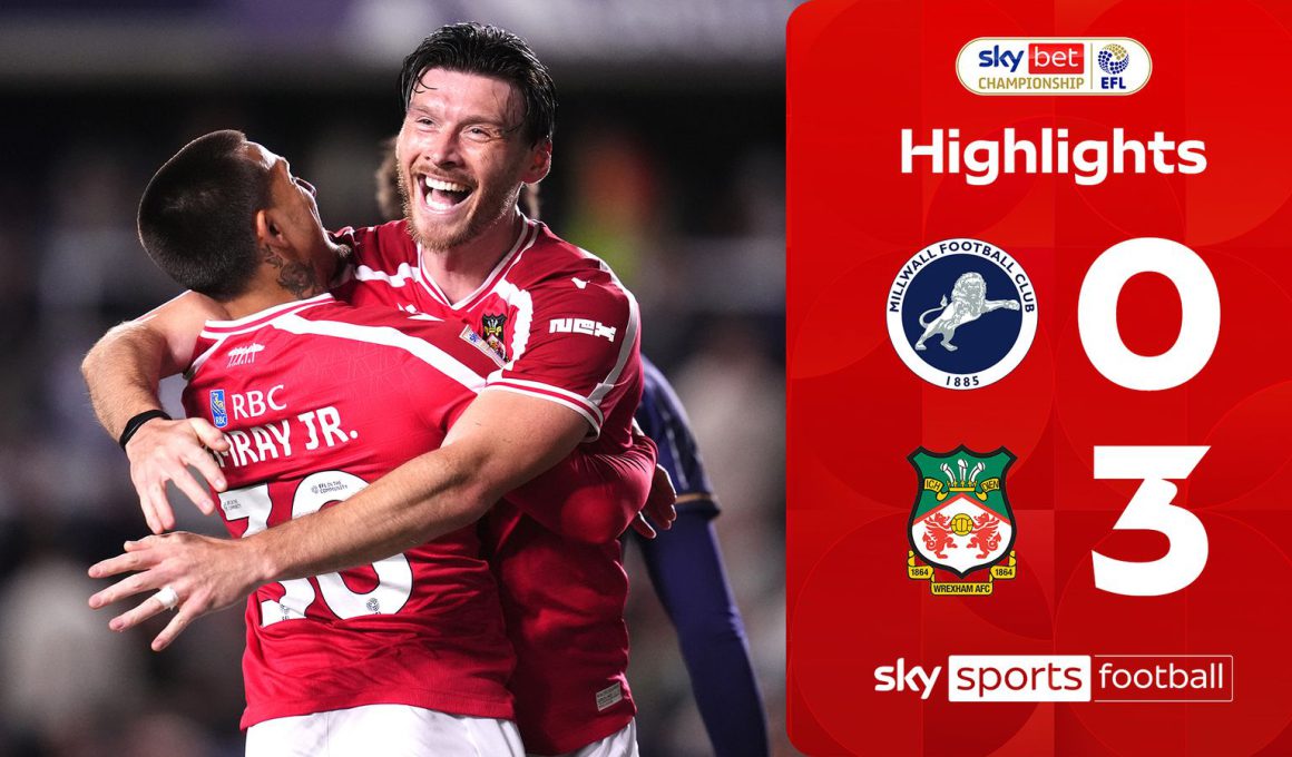 Wrexham Beat Millwall 3-0 in Championship Clash